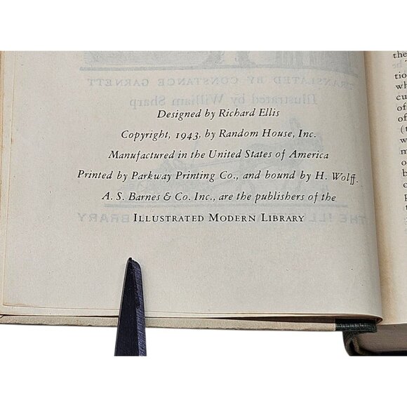 The Brothers Karamazov 1943 w/ Slipcase Dostoyevsky Illustrated Modern Library - Picture 14 of 16